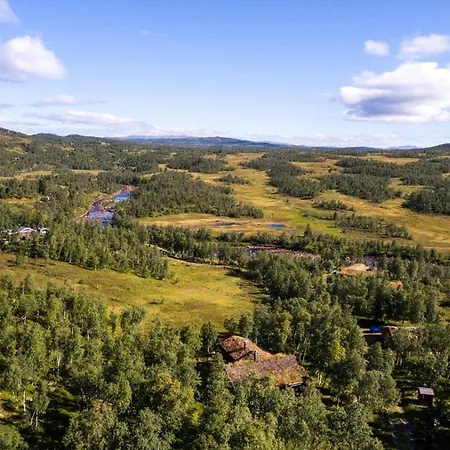Mountain With Cross-country Trails In